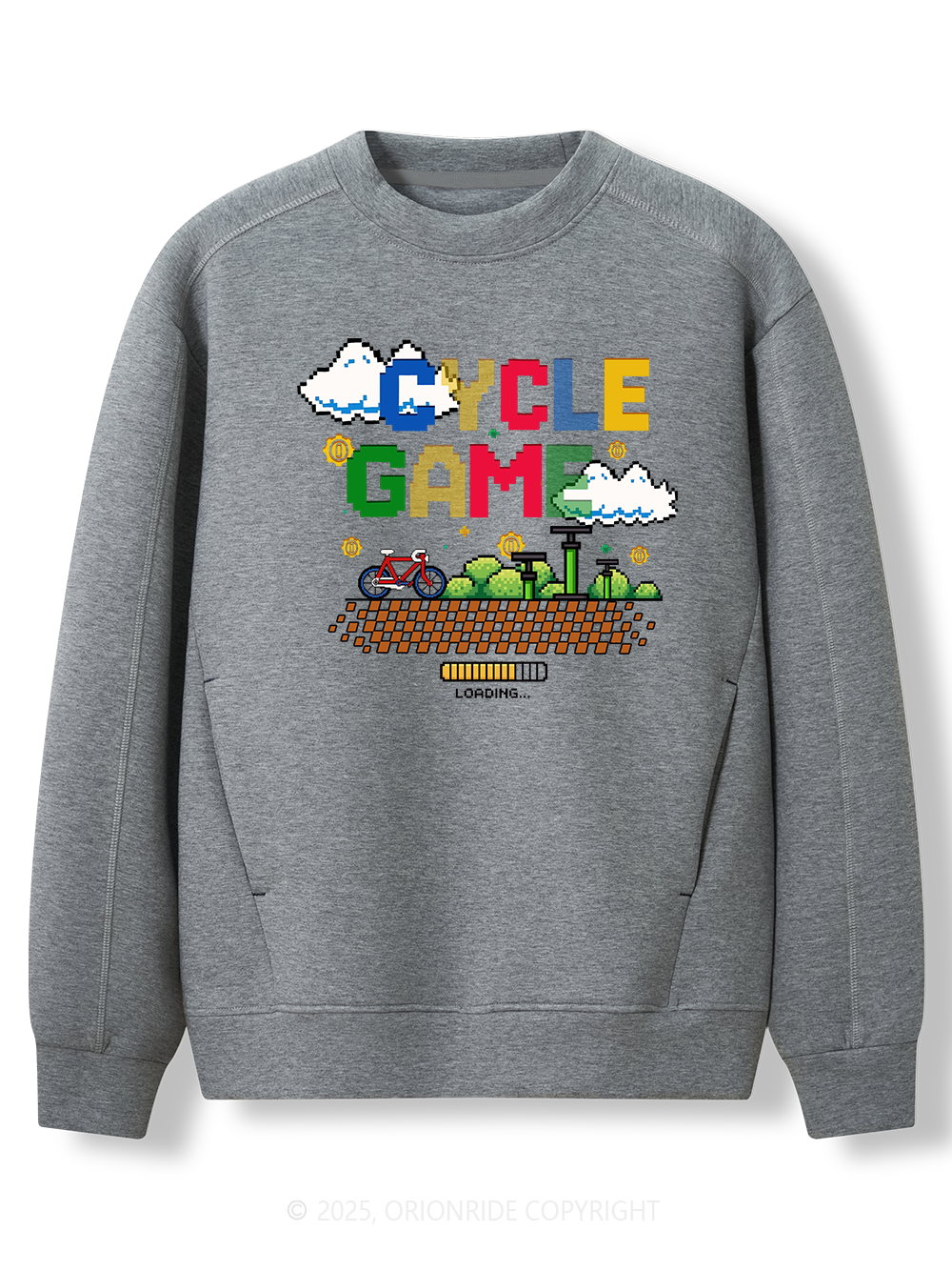 Orionride Cycle Game Women's Long Sleeve Bike Sweatshirt