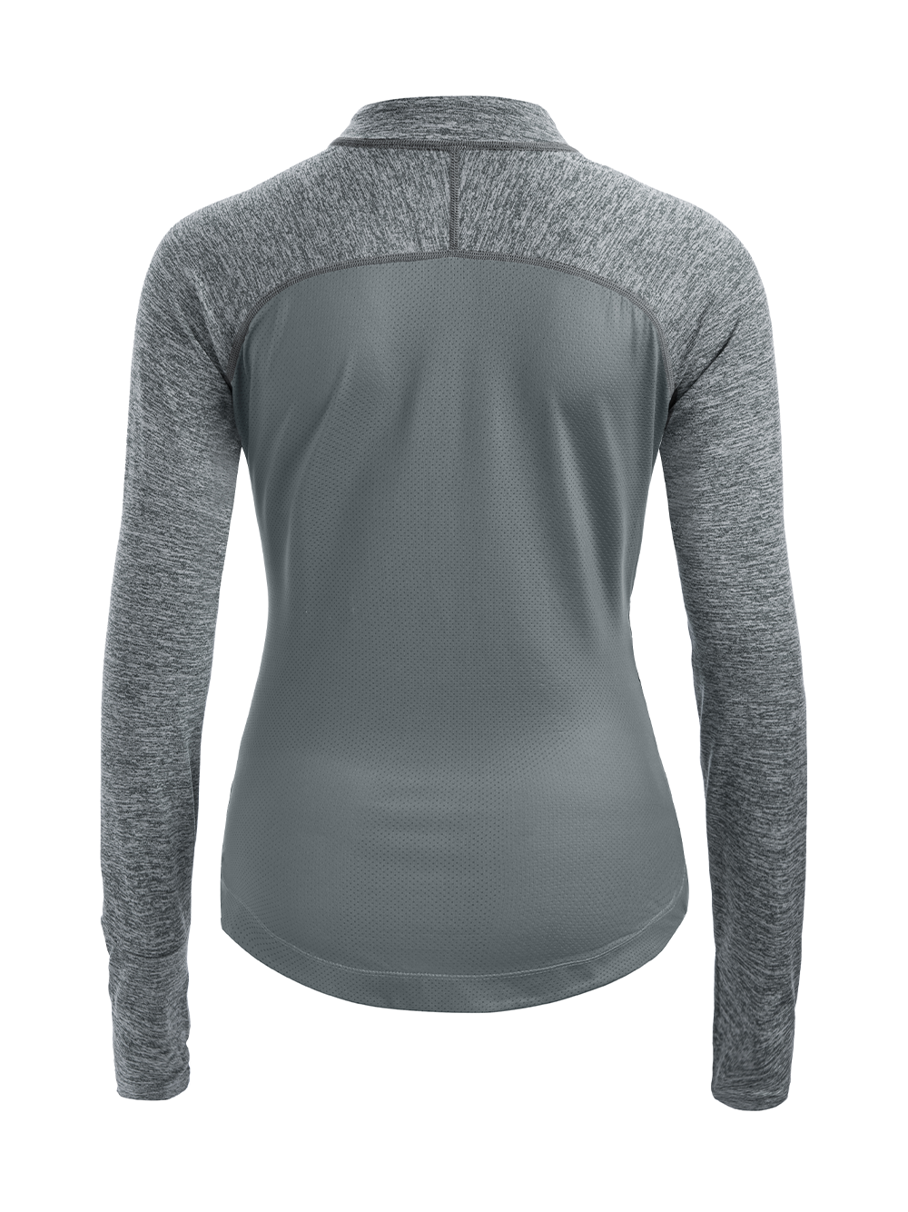 Orionride Women's Quick Dry Lightweight Quarter Zip Long Sleeve Shirt Gray