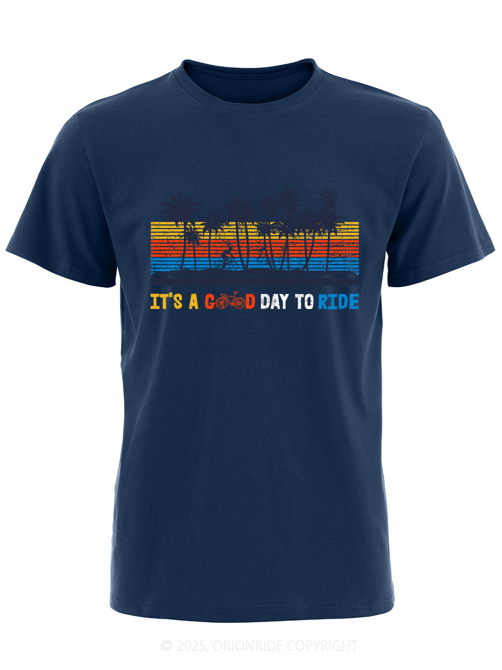 Orionride It's A Good Day To Ride Short Sleeves Bike T-Shirt