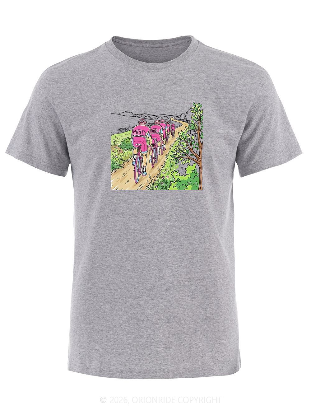 Orionride Ignite Pink Short Sleeves Bike T-Shirt