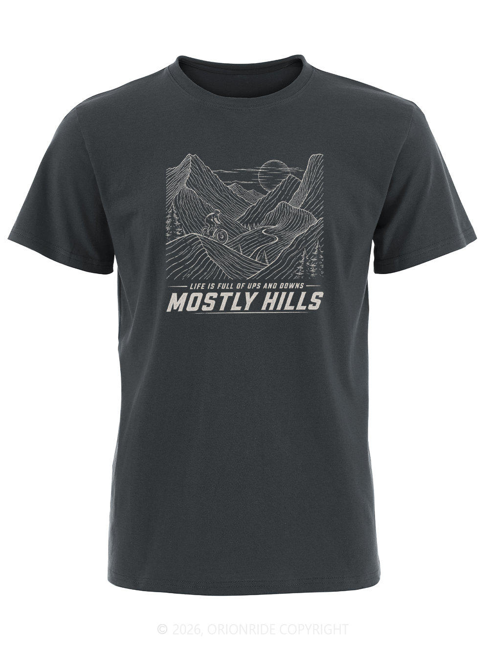 Orionride Line Hill Ride Short Sleeves Bike T-Shirt