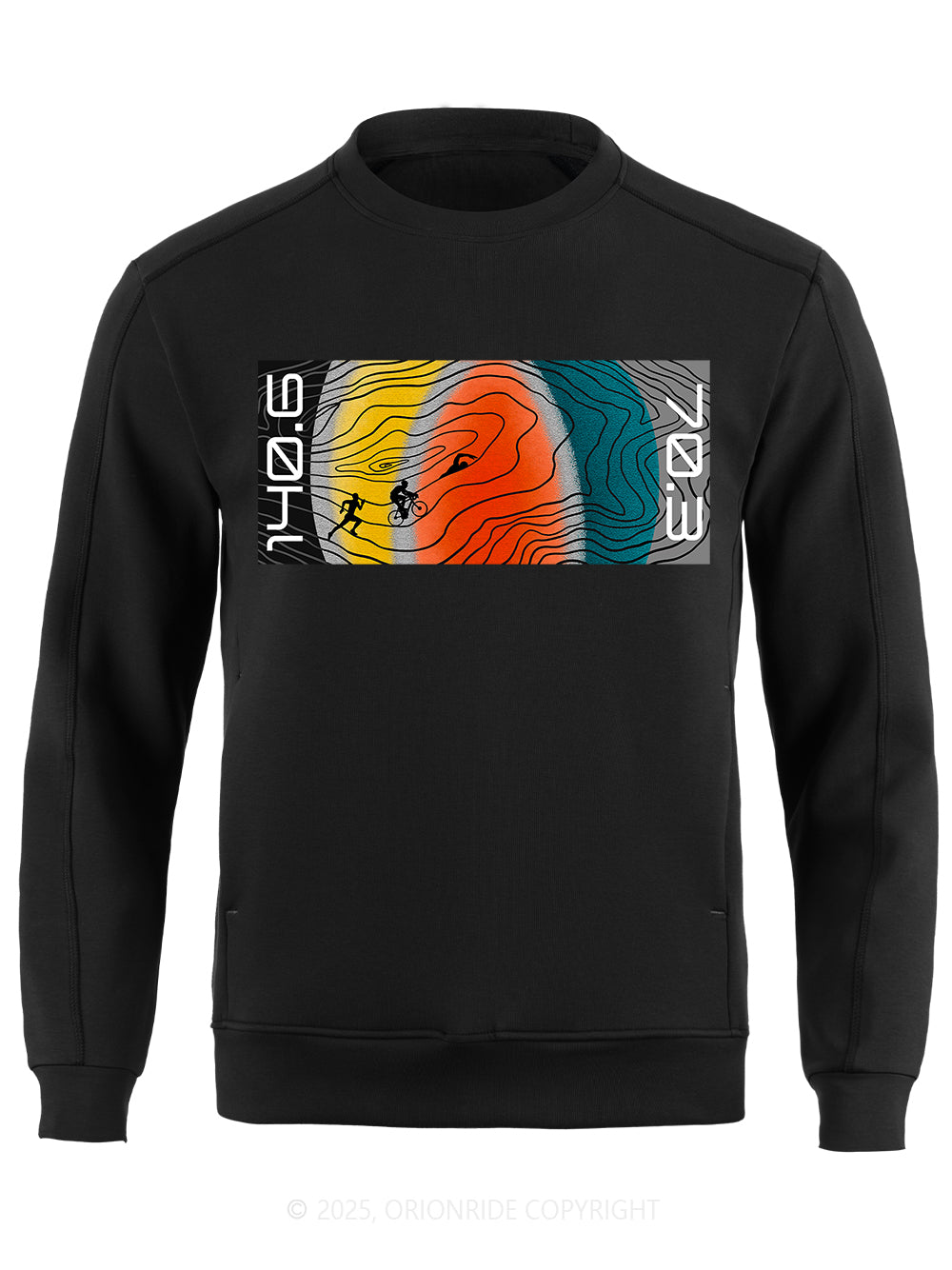 Orionride Color Triathlon Long Sleeves Bike Sweatshirts