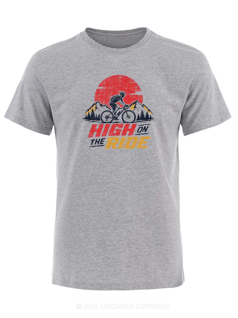 Orionride High On The Ride Short Sleeves Bike T-Shirt