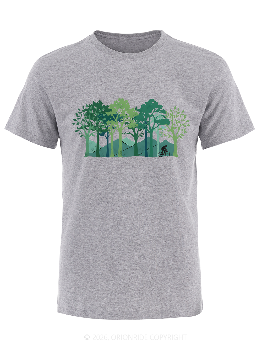 Orionride Galloping Through The Forest Short Sleeves Bike T-Shirt