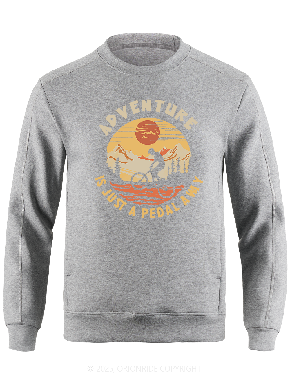 Orionride Sunset Ride Long Sleeve Bike Sweatshirt