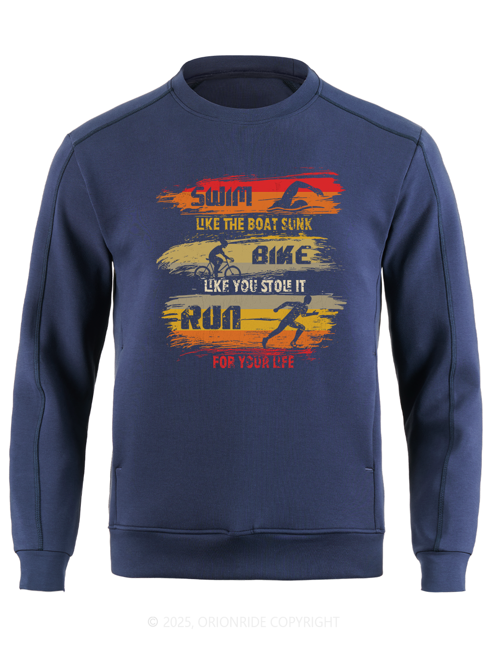 Orionride Triathlon Long Sleeve Bike Sweatshirt