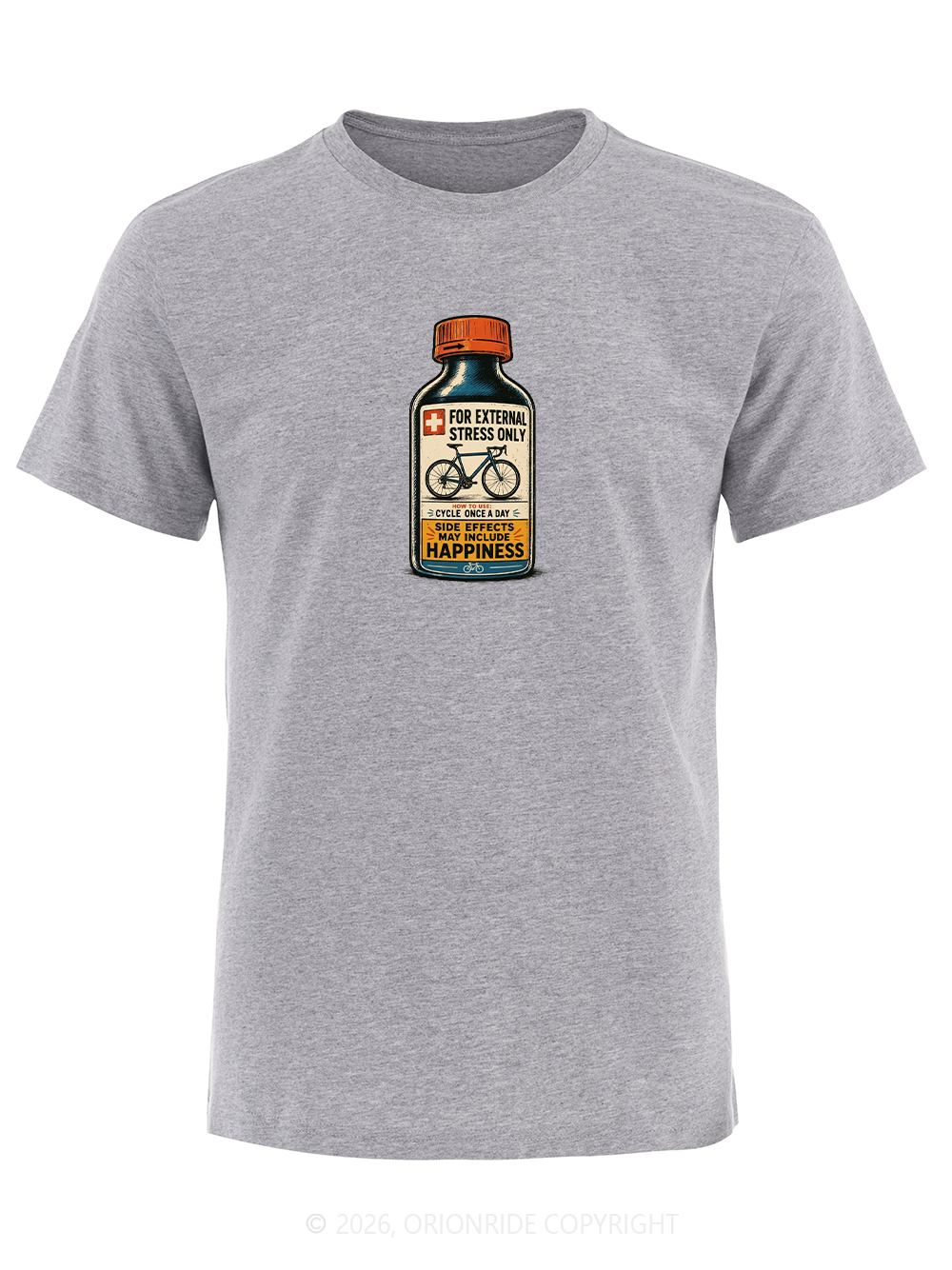 Orionride For External Stress Only Short Sleeves Bike T-Shirt
