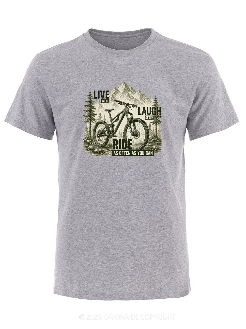 Orionride Ink Ride Wild Short Sleeves Bike T-Shirt