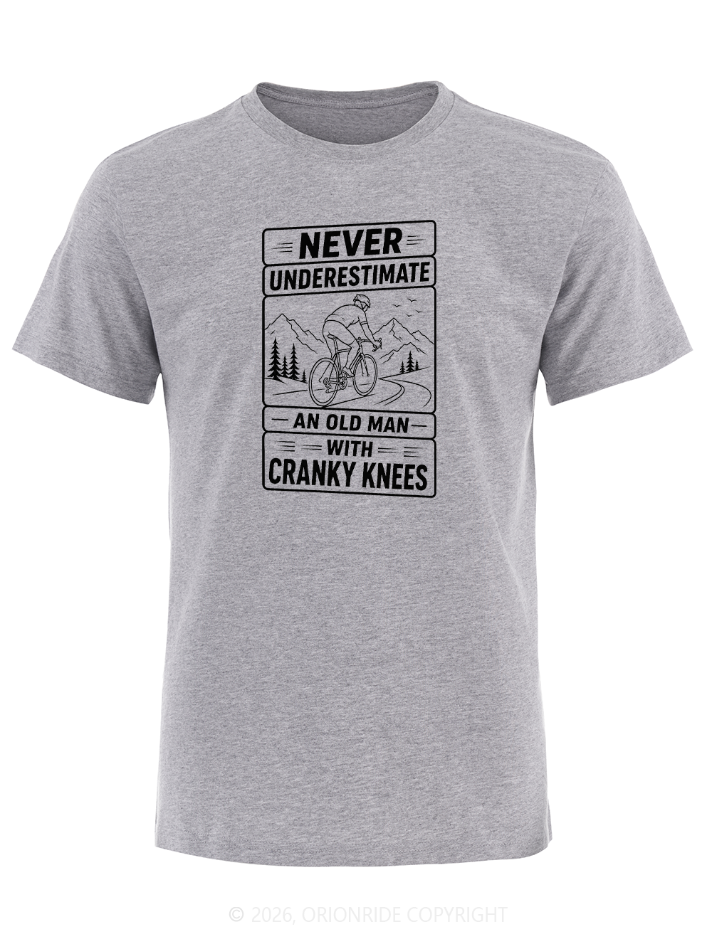 Orionride Cranky Knees Short Sleeves Bike T-Shirt