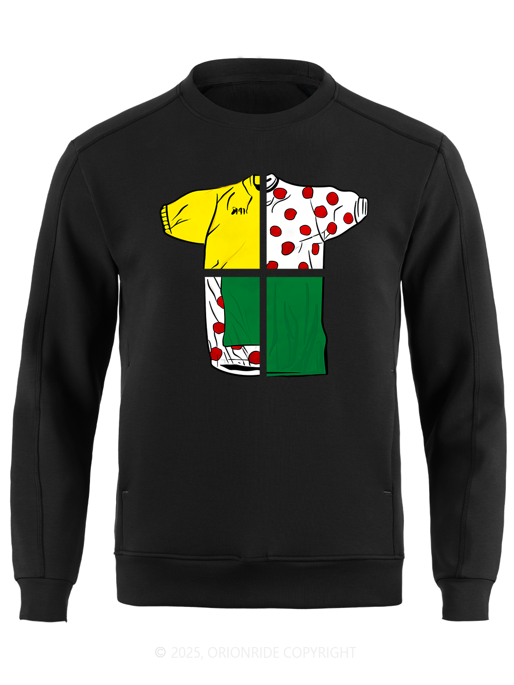 Orionride Champion Color Long Sleeve Bike Sweatshirt