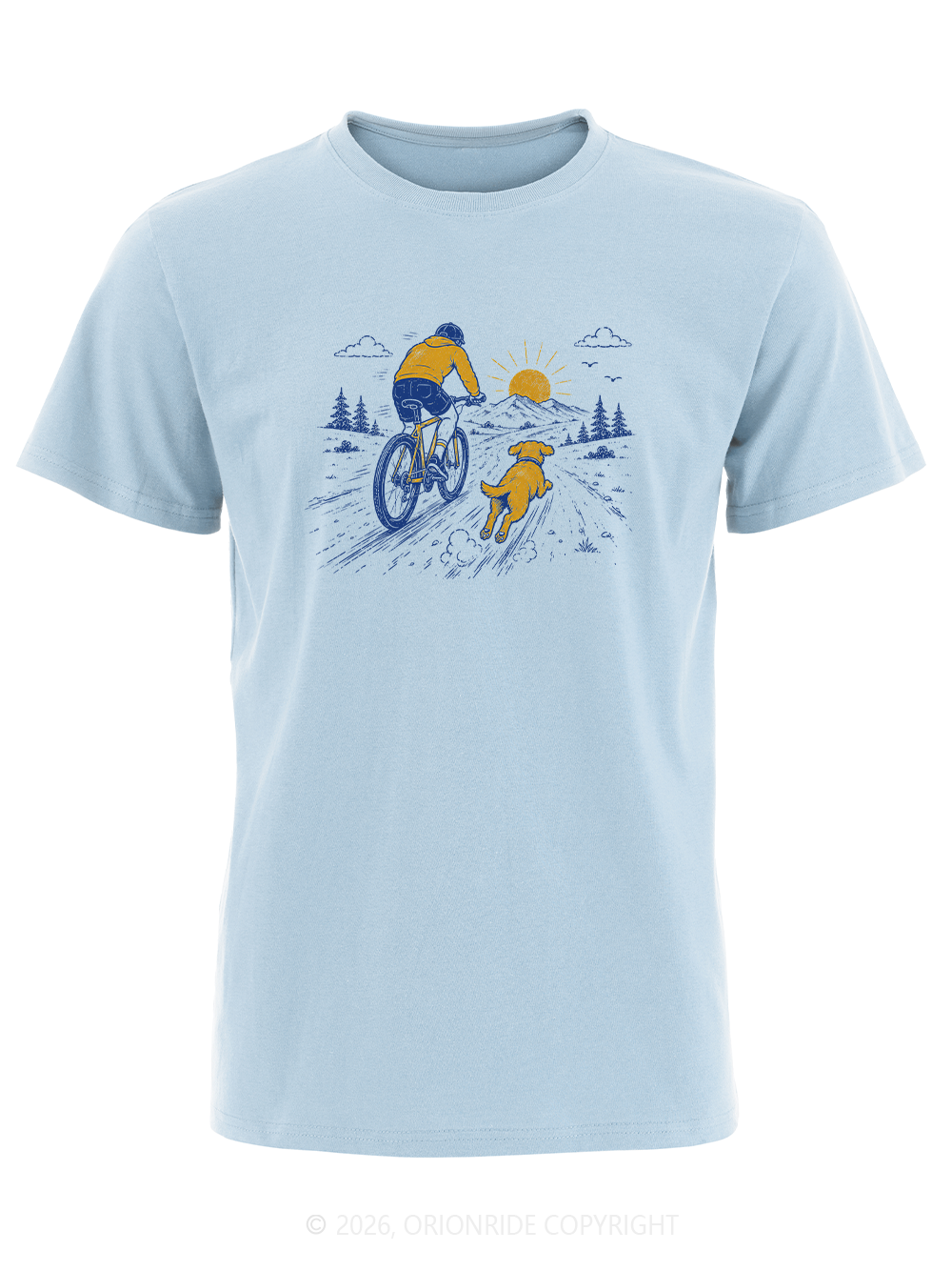 Orionride Sharing Nature Short Sleeves Bike T-Shirt