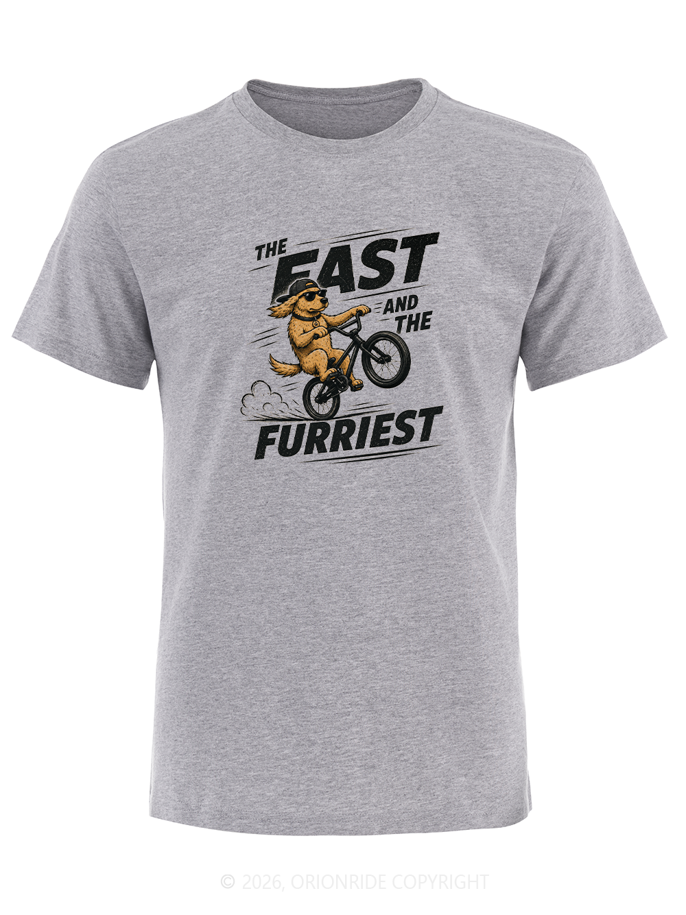 Orionride The Fast And The Furriest Short Sleeves Bike T-Shirt