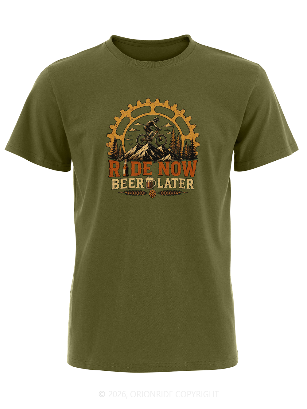 Orionride Gear & Sip Short Sleeves Bike T-Shirt