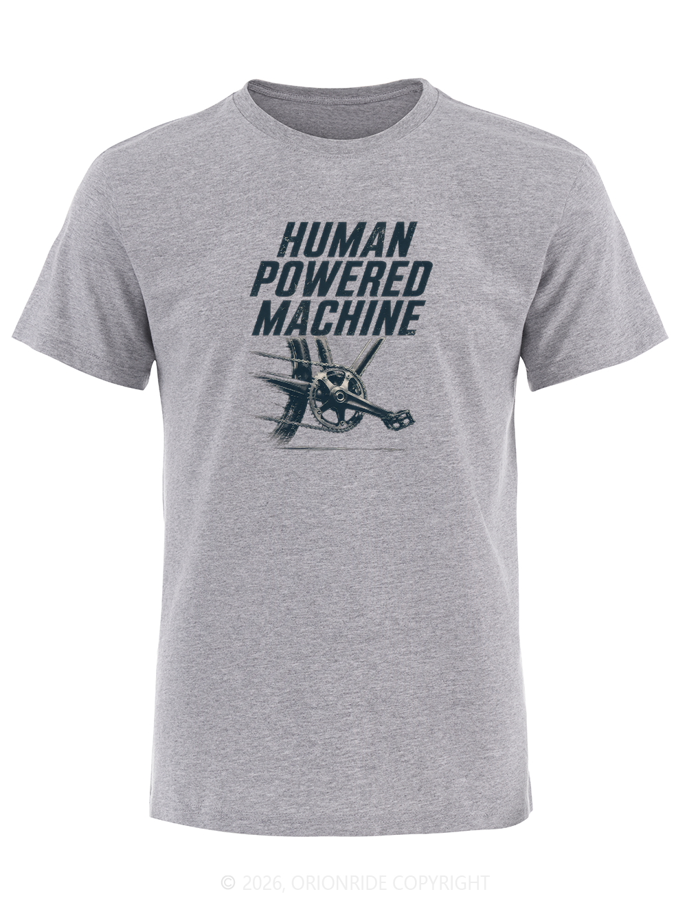 Orionride Human-Powered Machine Short Sleeves Bike T-Shirt