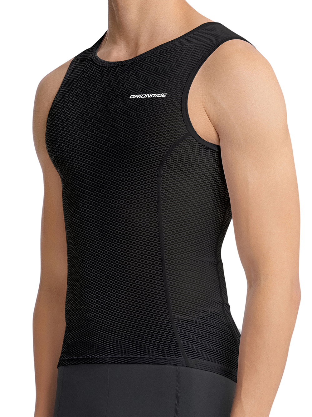 Orionride Anti-Sweat Quick Dry Sleeveless Cycling Base Layer Black