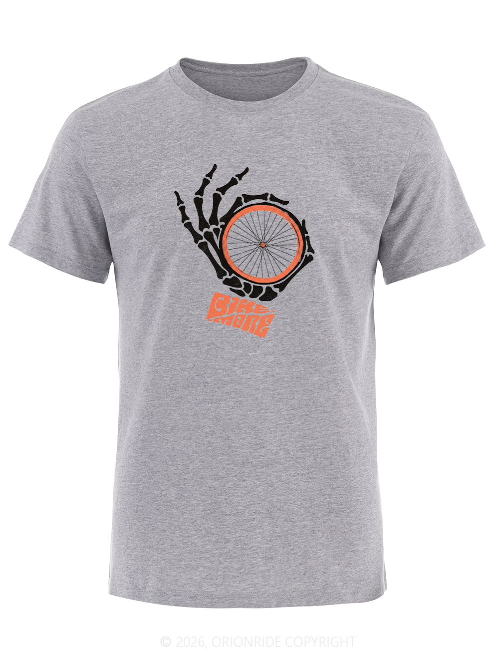 Orionride Skeleton Hand Short Sleeves Bike T-Shirt