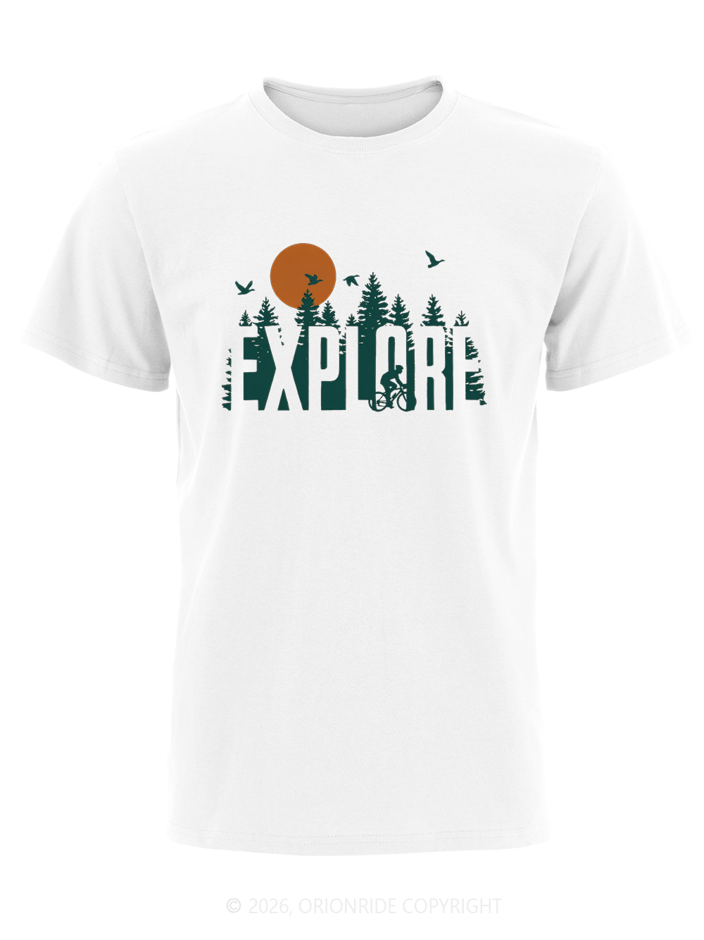 Orionride Cycling Exploration Short Sleeves Bike T-Shirt