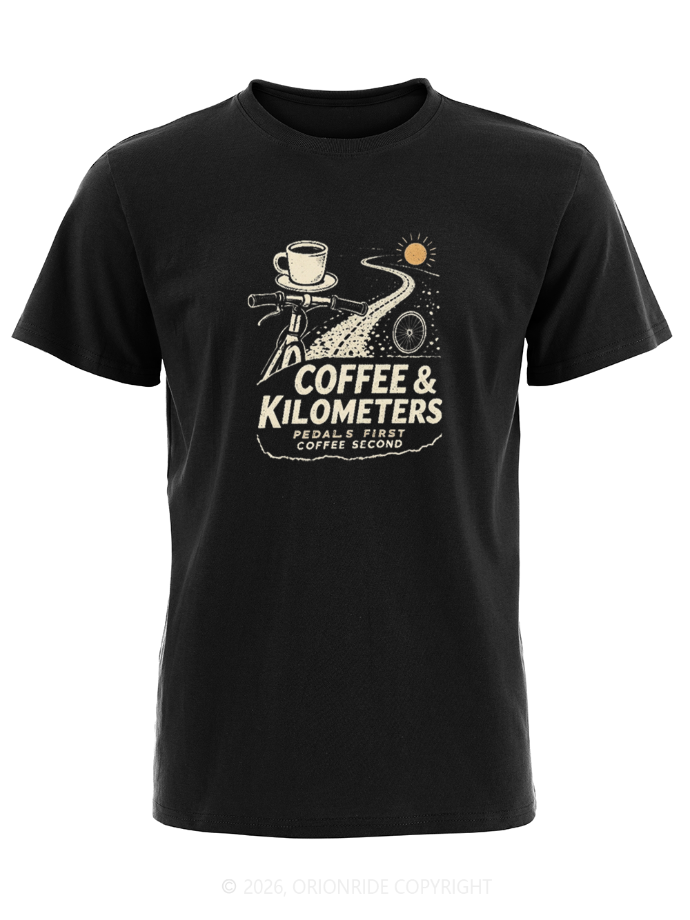 Orionride Road Coffee Ride Short Sleeves Bike T-Shirt