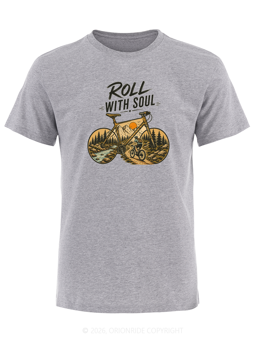 Orionride Soul Wheel Short Sleeves Bike T-Shirt