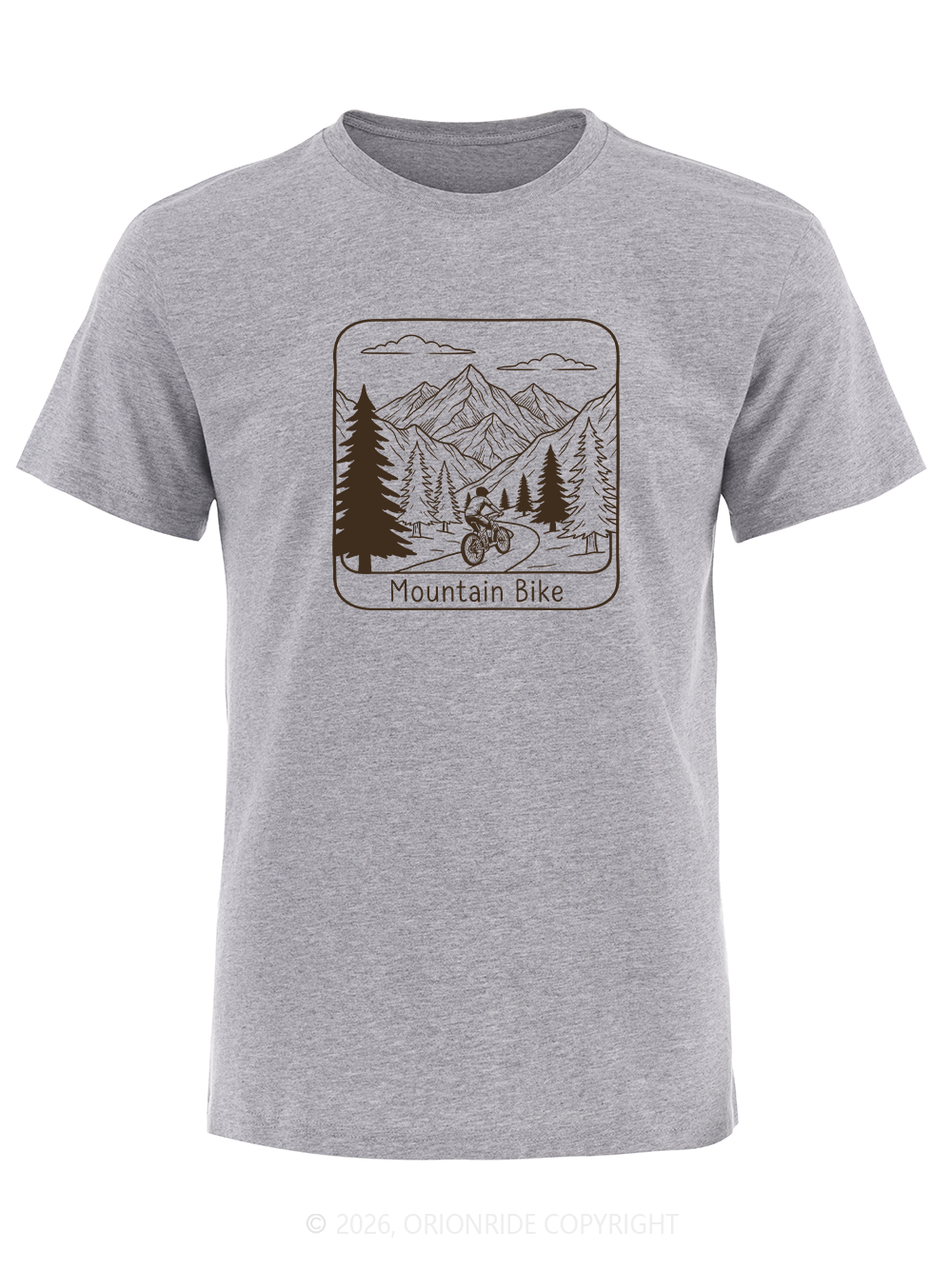 Orionride Undulating Peaks Short Sleeves Bike T-Shirt