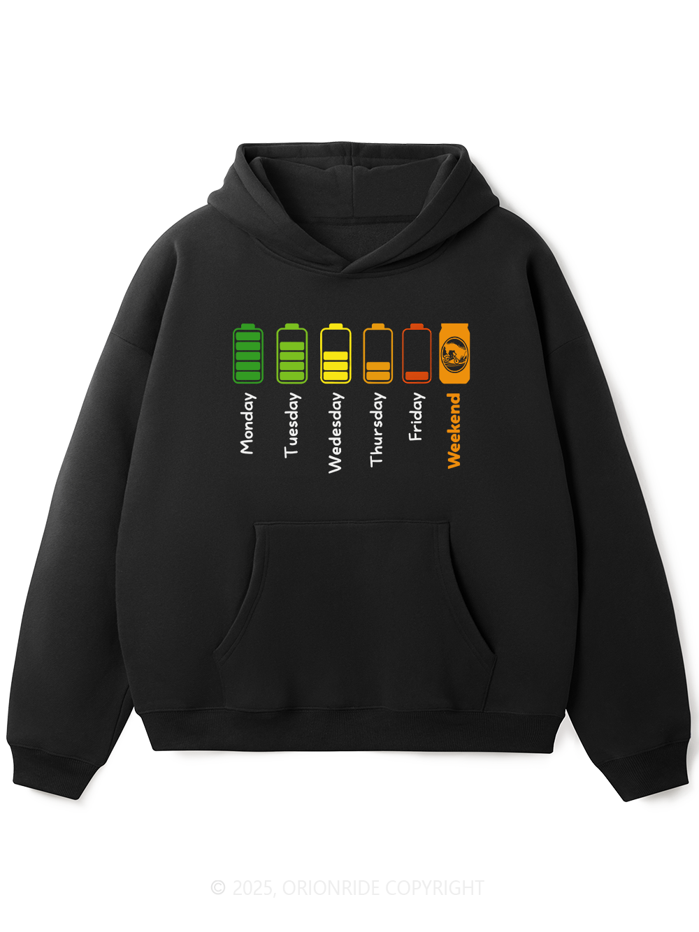Orionride Fully Charged Fleece Hoodie