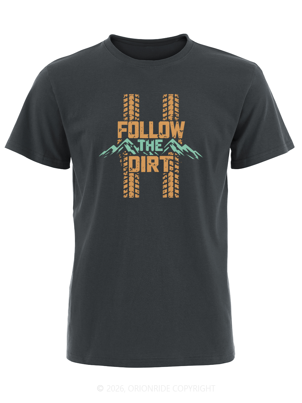 Orionride Follow The Dirt Short Sleeves Bike T-Shirt