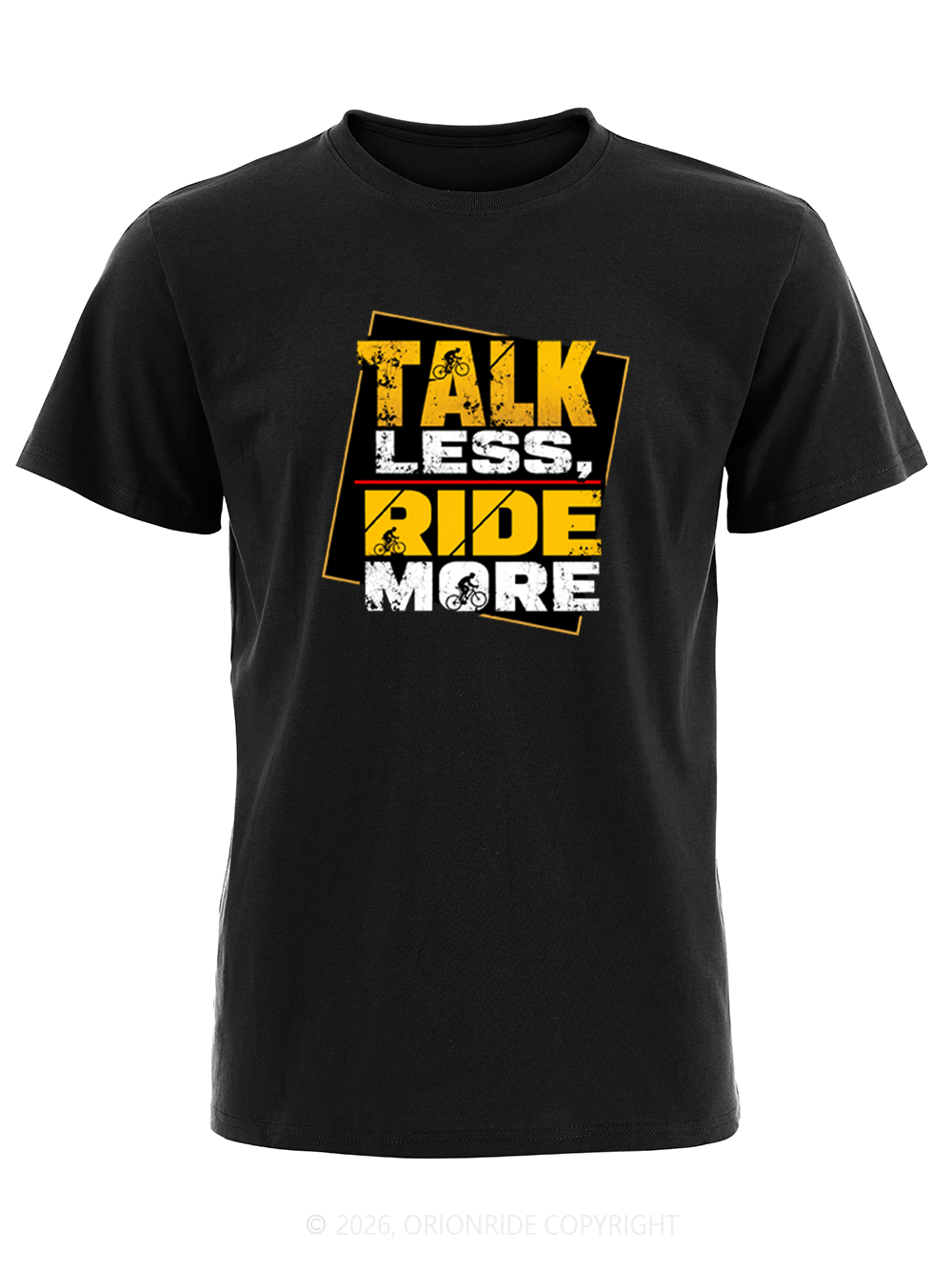 Orionride Word Ride Shadow Short Sleeves Bike T-Shirt