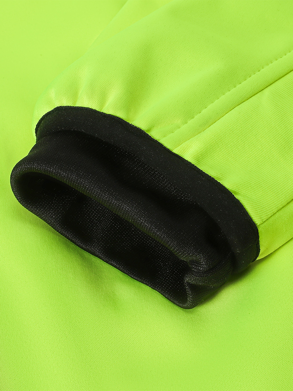 Orionride Winter Windproof and Water-Resistant Fleece Cycling Jacket Green