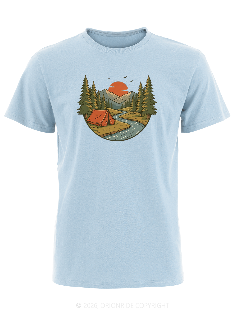 Orionride Slow Living Short Sleeves Bike T-Shirt