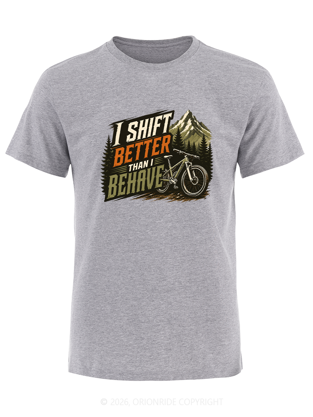 Orionride Cycling Skills Short Sleeves Bike T-Shirt