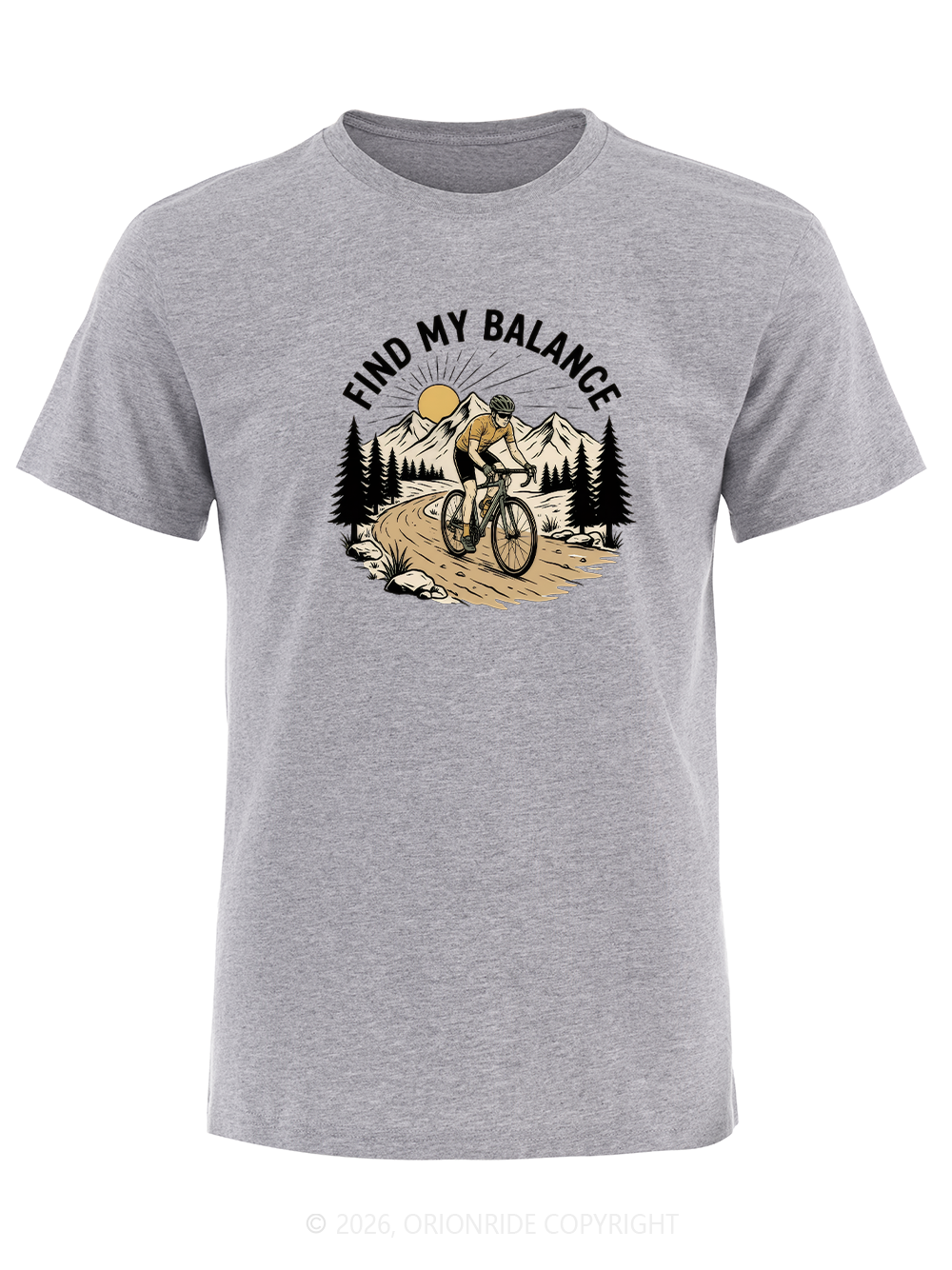 Orionride Find My Balance Short Sleeves Bike T-Shirt