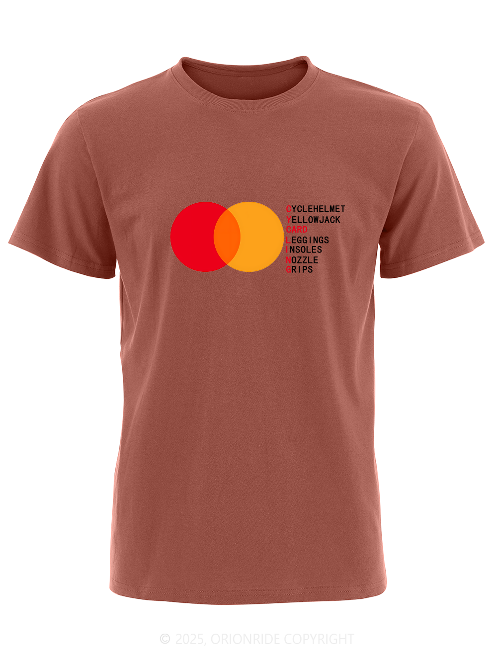 Orionride Hidden Words Short Sleeves Bike T-Shirt