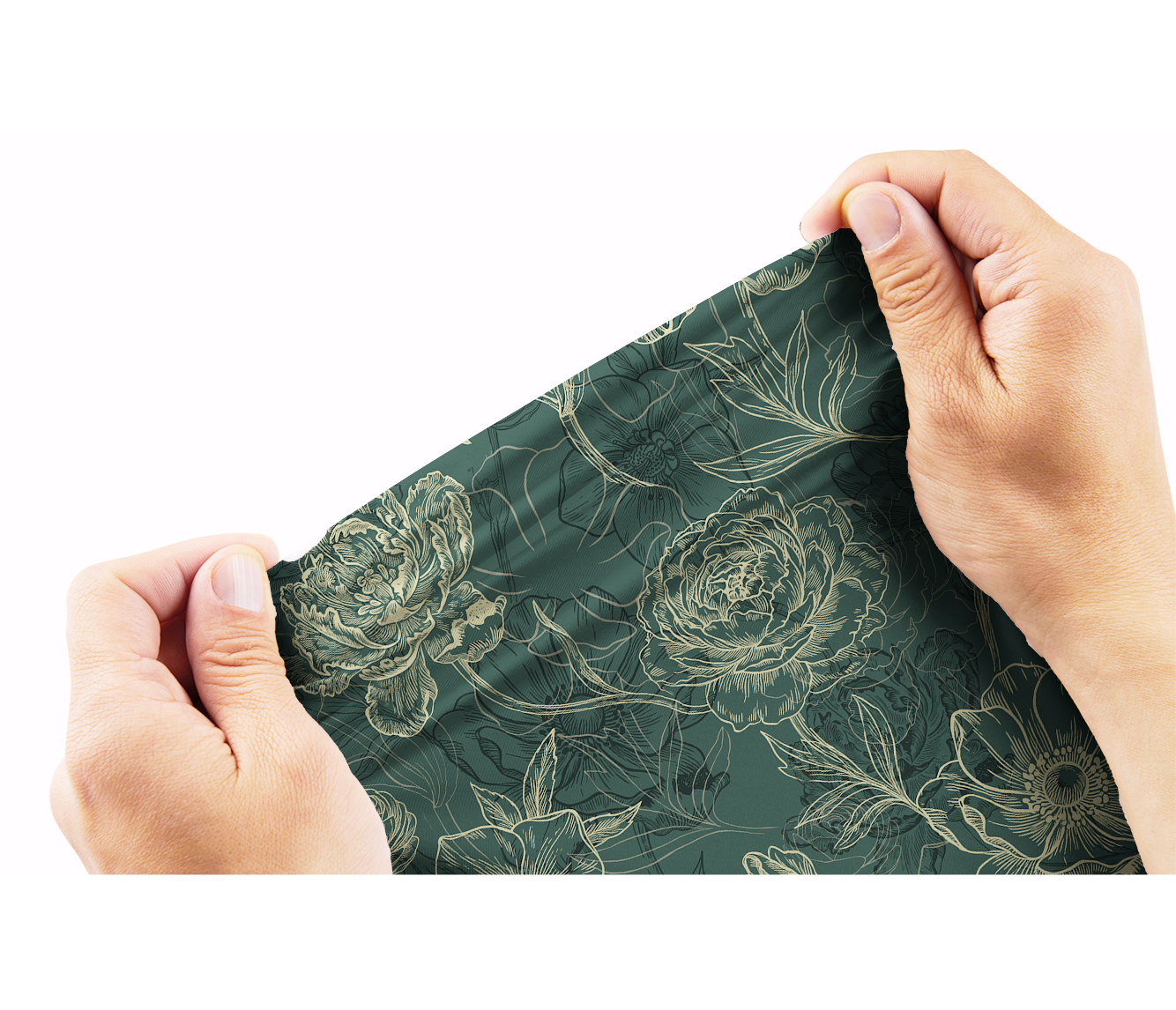 Orionride Botanical Sketch Men's Polo Shirt