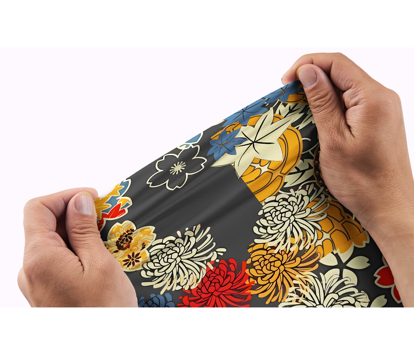 Orionride Unique Gear Flower Men's Polo Shirt