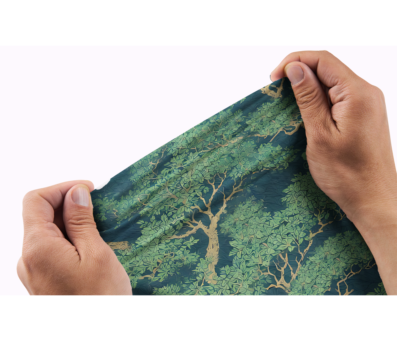 Orionride Lush And Leafy Men's Polo Shirt