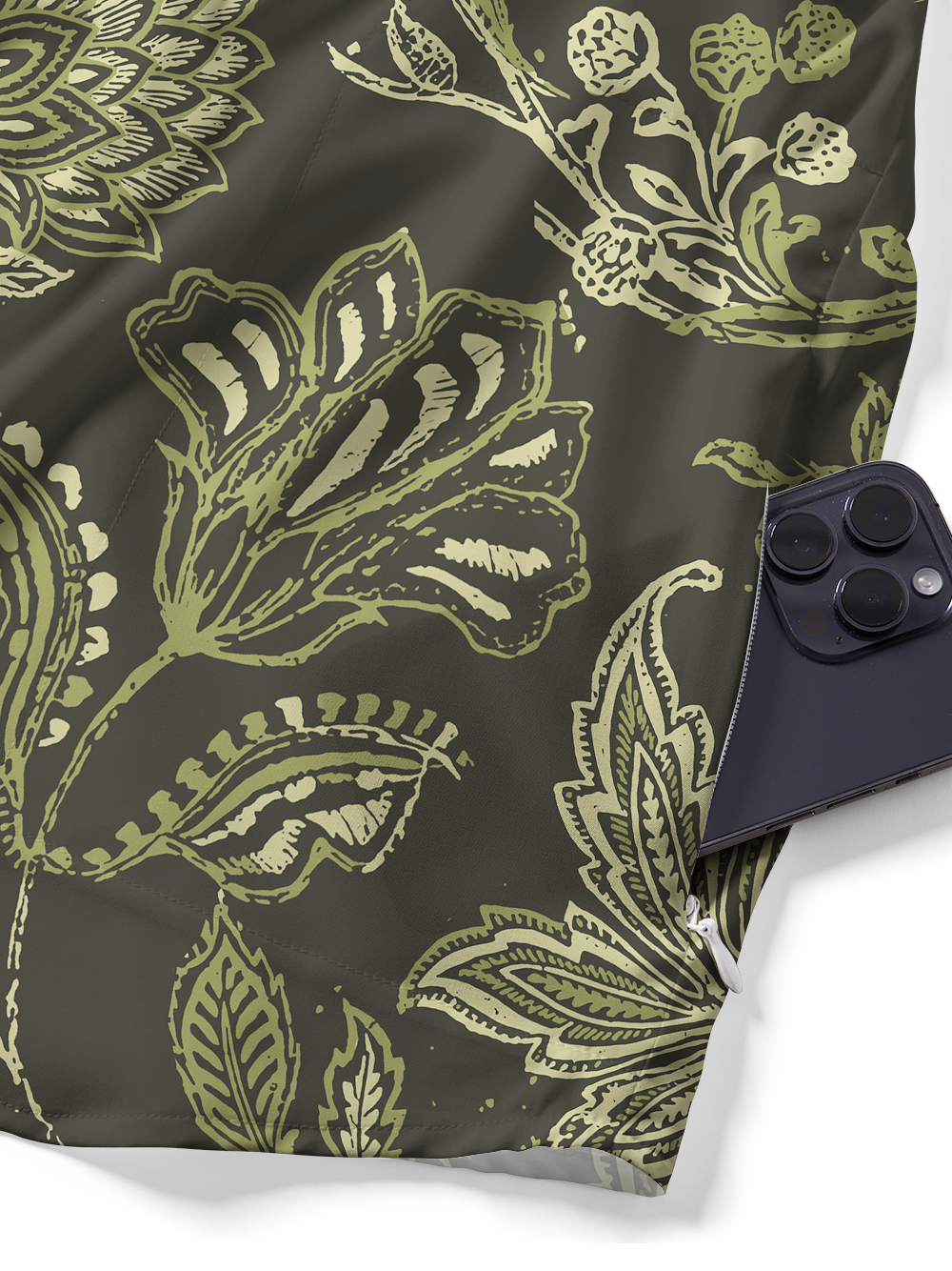 Orionride Inked Flora Zipper Pockets Ultra Lightweight Short Sleeves Gravel Shirt