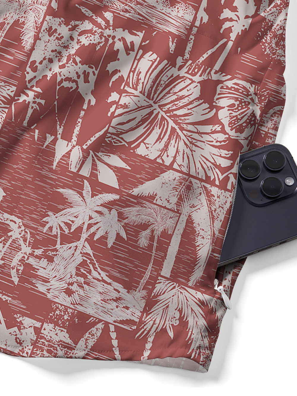 Orionride Island Memories Zipper Pockets Ultra Lightweight Short Sleeves Gravel Shirt