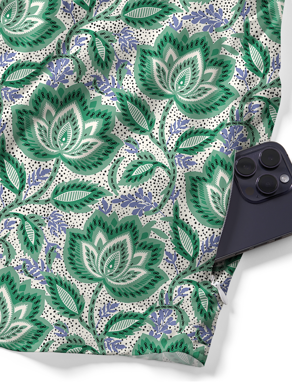 Orionride Water Lily-Like Flowers Zipper Pockets Ultra Lightweight Short Sleeves Gravel Shirt