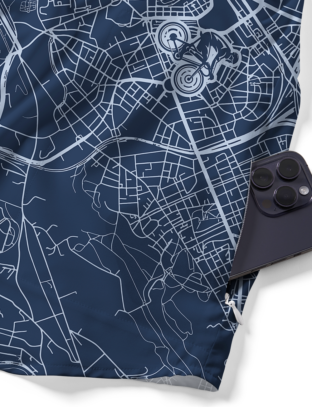 Orionride Urban Intersections Zipper Pockets Ultra Lightweight Short Sleeves Gravel Shirt
