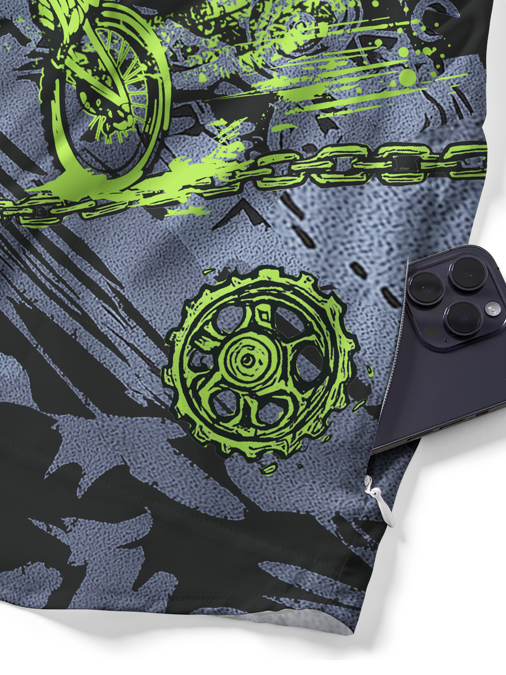 Orionride Through The Clouds Zipper Pockets Ultra Lightweight Short Sleeves Gravel Shirt