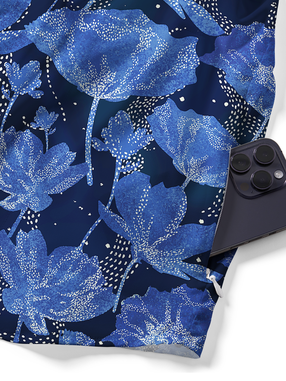 Orionride Glowing Flowers Zipper Pockets Ultra Lightweight Short Sleeves Gravel Shirt