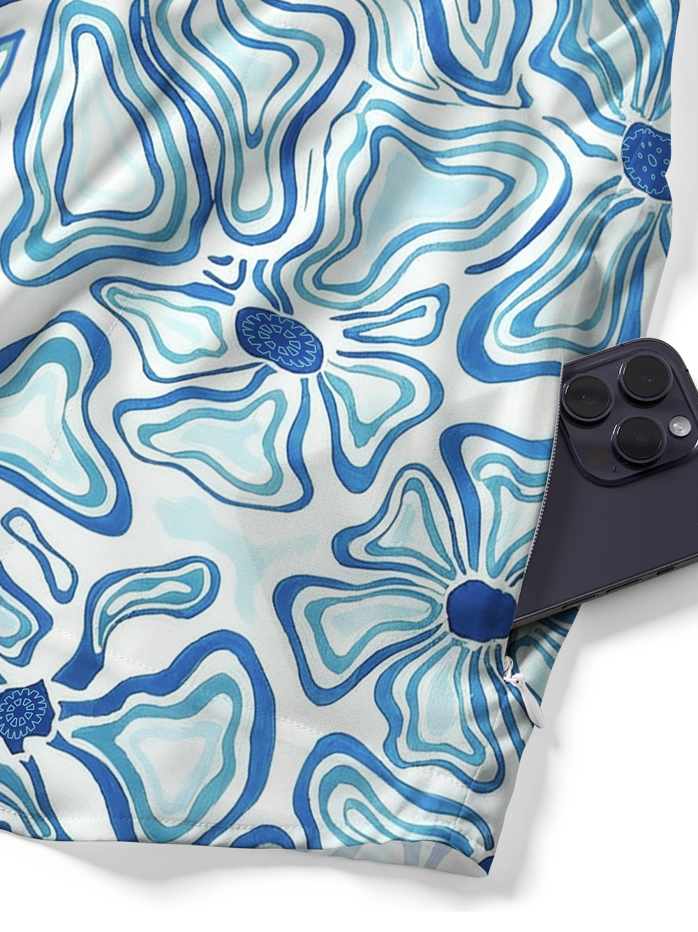 Orionride Deformed Gear Flower Zipper Pockets Ultra Lightweight Short Sleeves Gravel Shirt