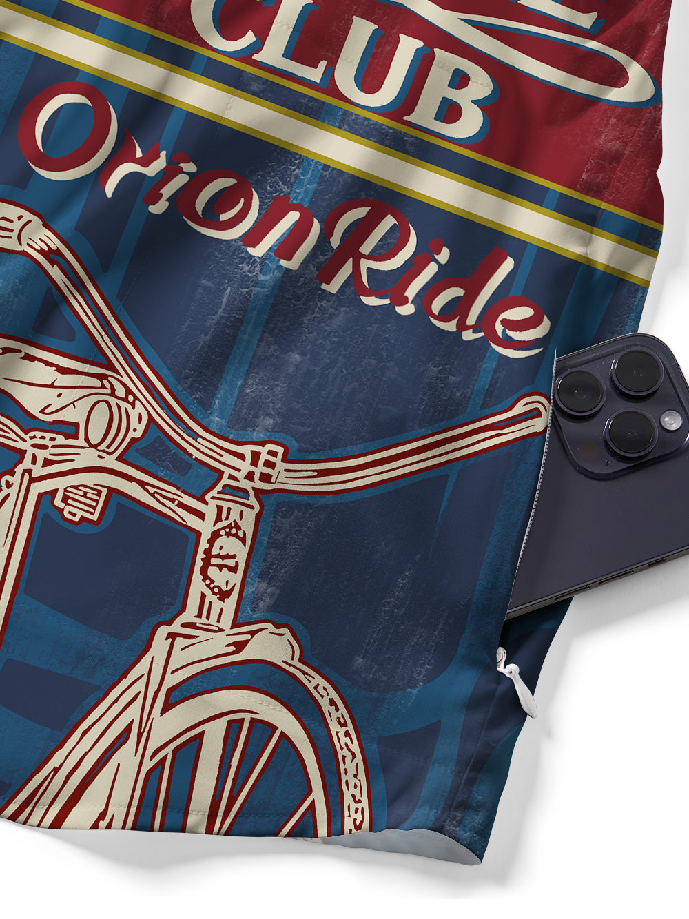 Orionride Bicycle Club Zipper Pockets Ultra Lightweight Short Sleeves Gravel Shirt