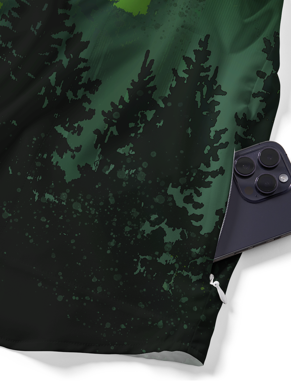 Orionride Explore The Forest Zipper Pockets Ultra Lightweight Short Sleeves Gravel Shirt