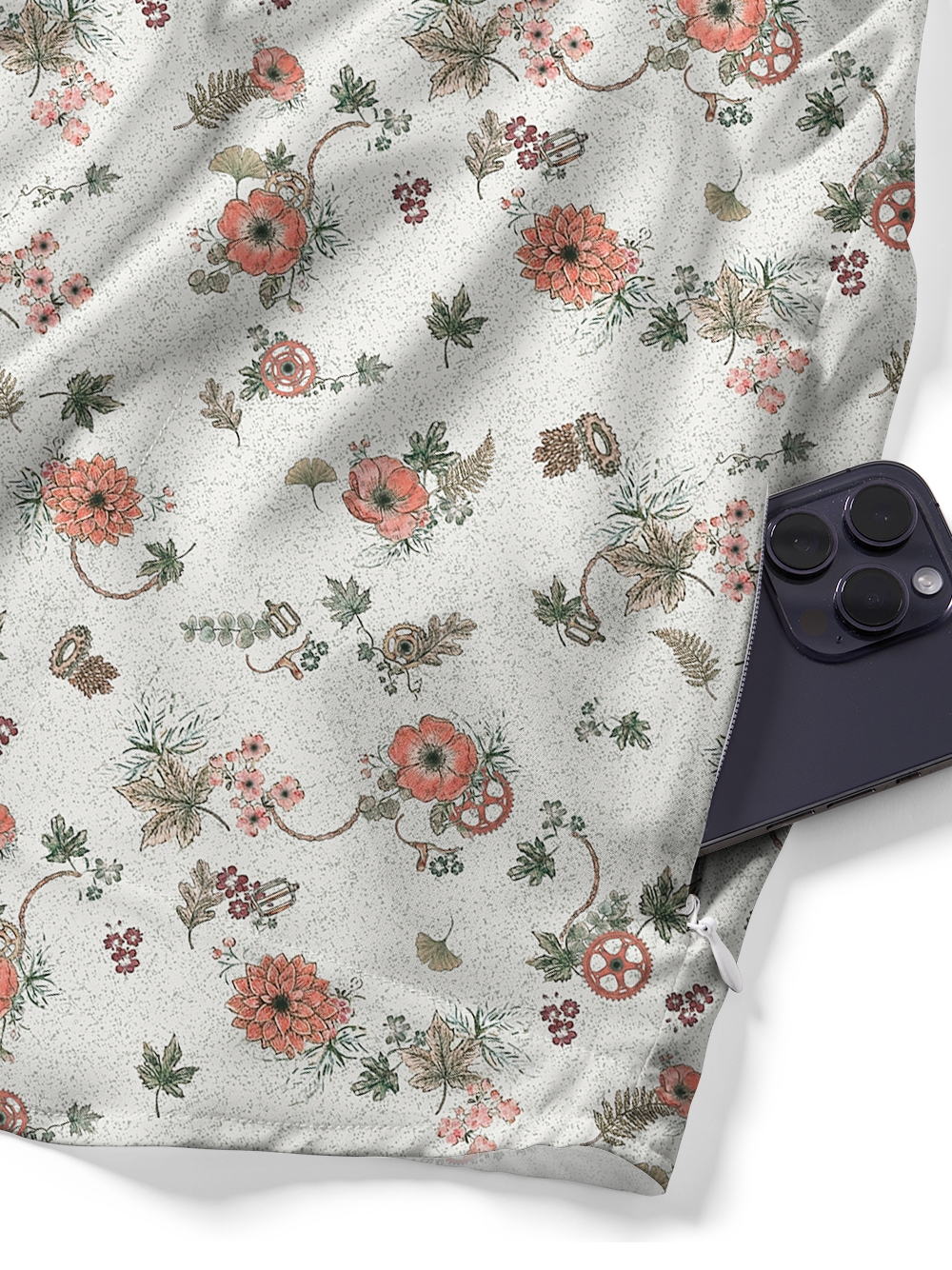 Orionride The Breath Of Spring Zipper Pockets Ultra Lightweight Short Sleeves Gravel Shirt