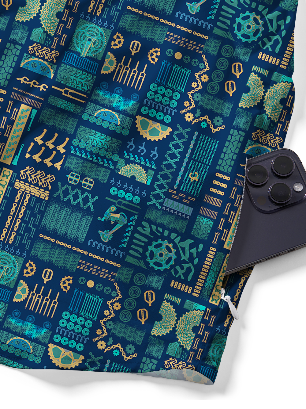 Orionride Assemble Parts Zipper Pockets Ultra Lightweight Short Sleeves Gravel Shirt