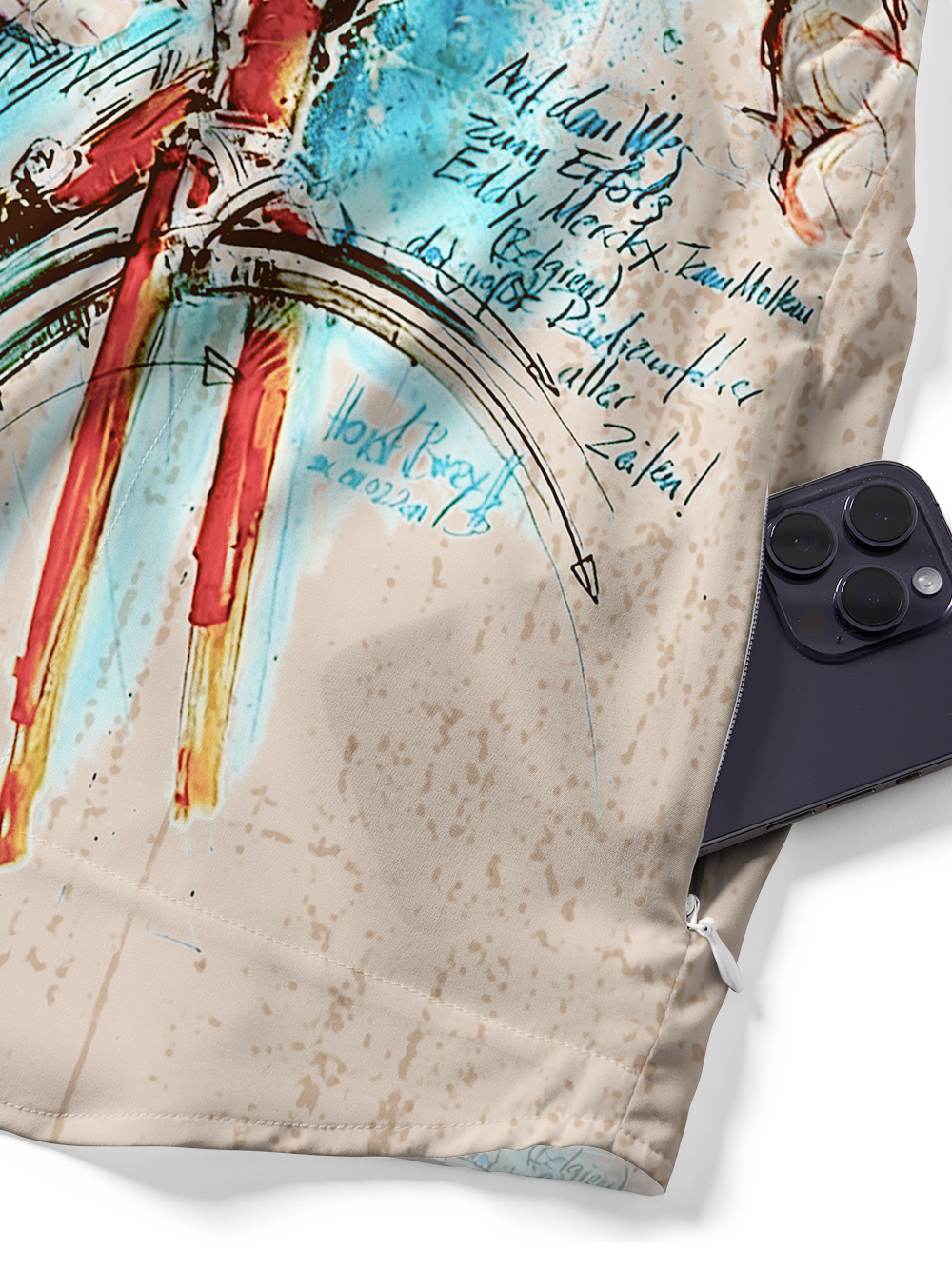 Orionride CANNIBAL Zipper Pockets Ultra Lightweight Short Sleeves Gravel Shirt