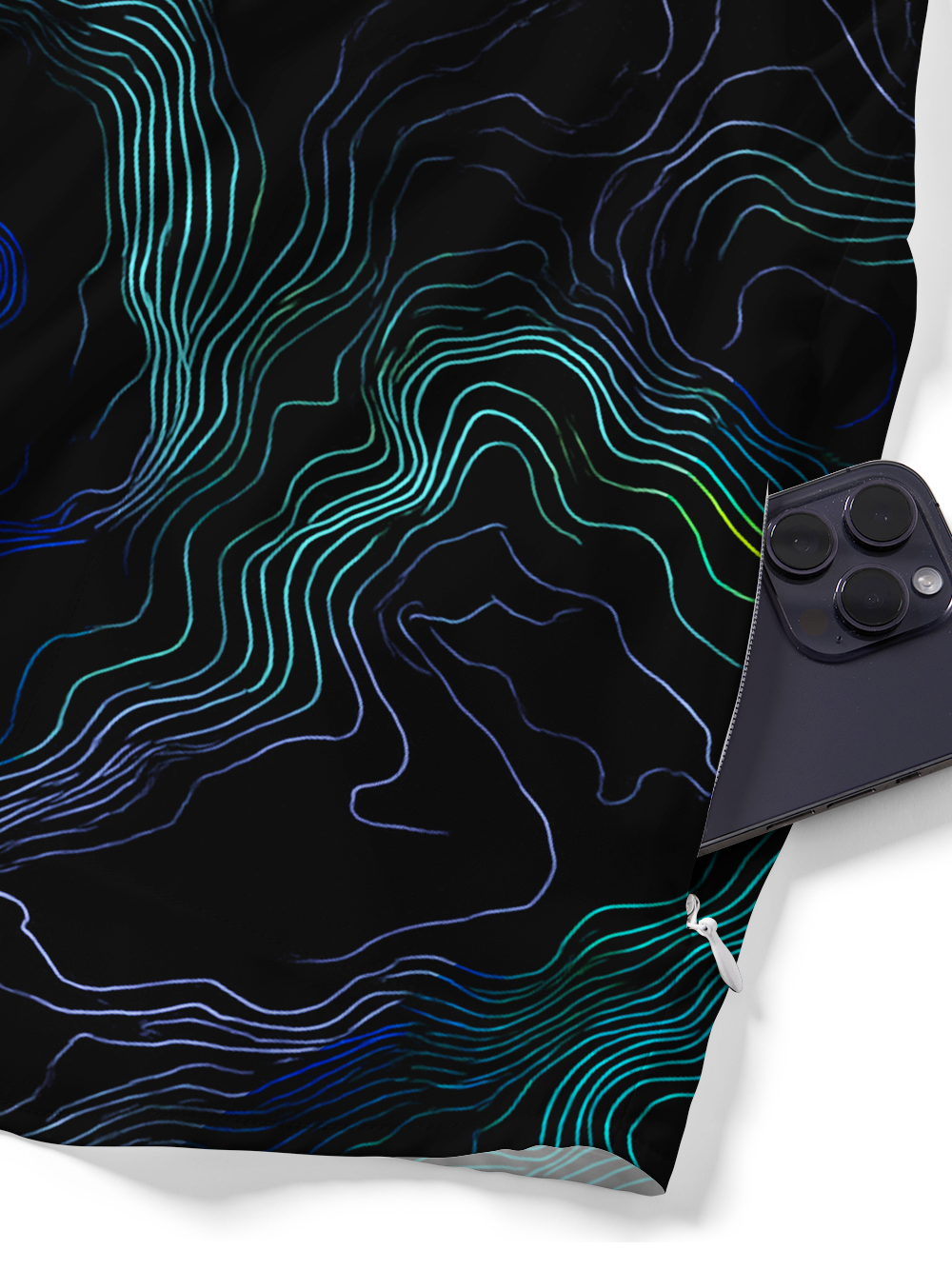 Orionride Fantasy Contours Zipper Pockets Ultra Lightweight Short Sleeves Gravel Shirt