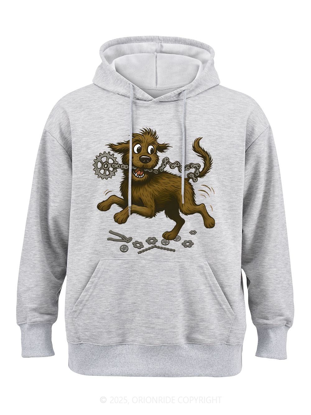 Orionride Dog Bite Chain Classic Hoddie