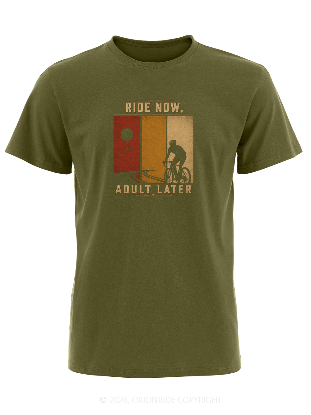 Orionride Ride Now Short Sleeves Bike T-Shirt